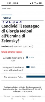 sondaggio affari italiani di febbraio invio armi in ucraina.jpg